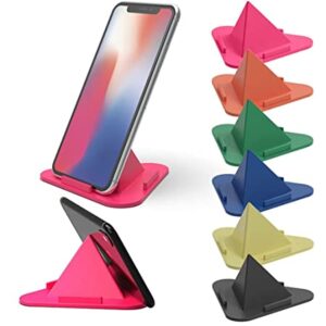 CELLCARE'S Three-Sided Pyramid Shape Desktop/Table Mobile Holder Stand - 4 Pieces