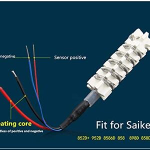QUICK 858D ORIGINAL HEATING ELEMENT 4 WIRE WITH TEMPERATURE SENSOR